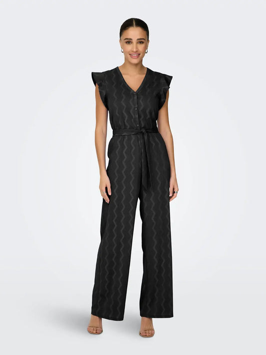 Only Dames Jumpsuit DIA, Black