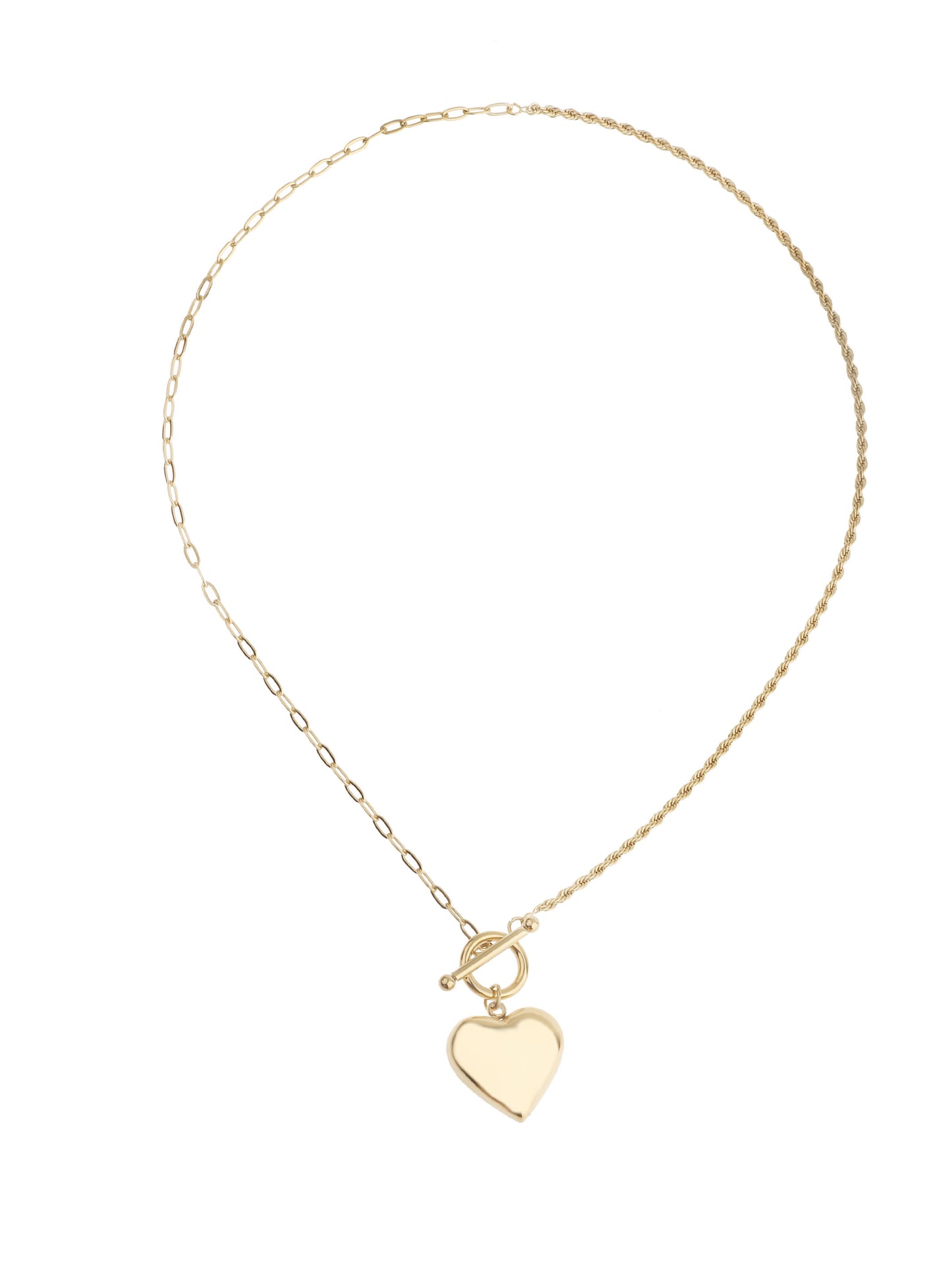 Sieraden Rose & Camellia Ketting, goud, HART