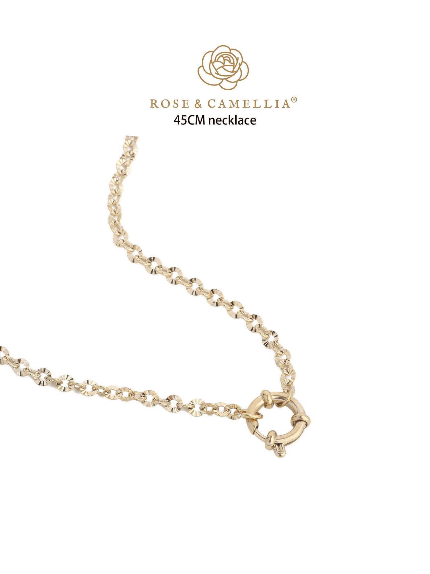 Sieraden Rose & Camellia Ketting, goud, YOUR Collectie