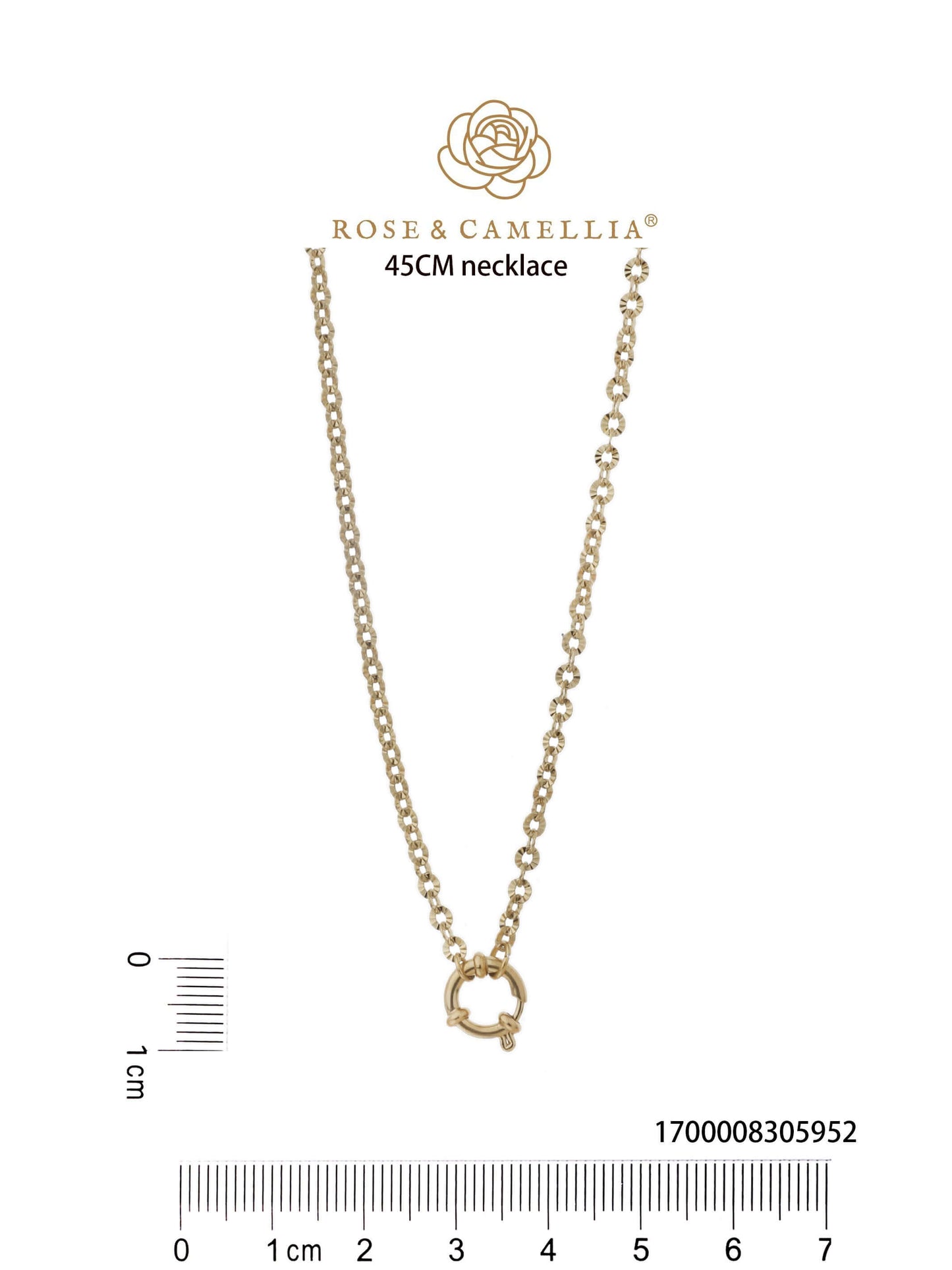 Sieraden Rose & Camellia Ketting, goud, YOUR Collectie