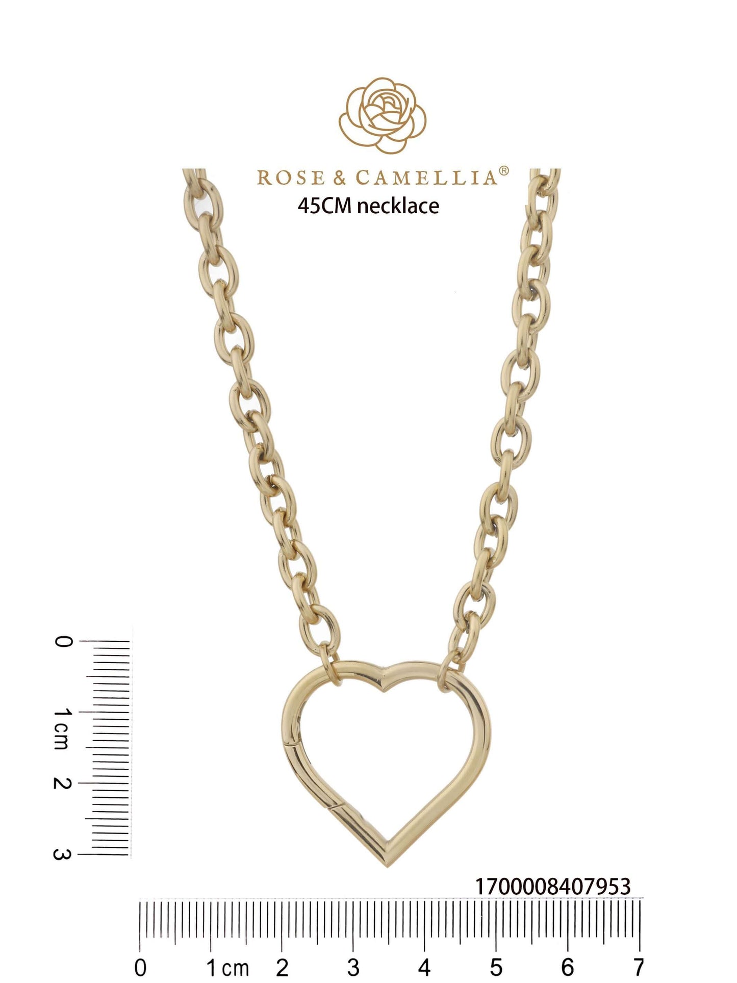 Sieraden Rose & Camellia Ketting, goud, YOUR Collectie