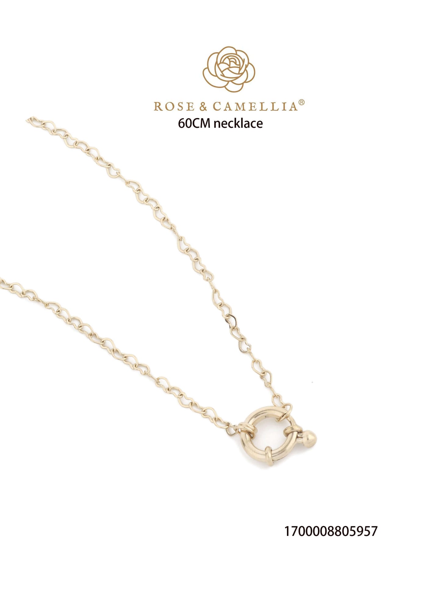 Sieraden Rose & Camellia Ketting, goud, YOUR Collectie