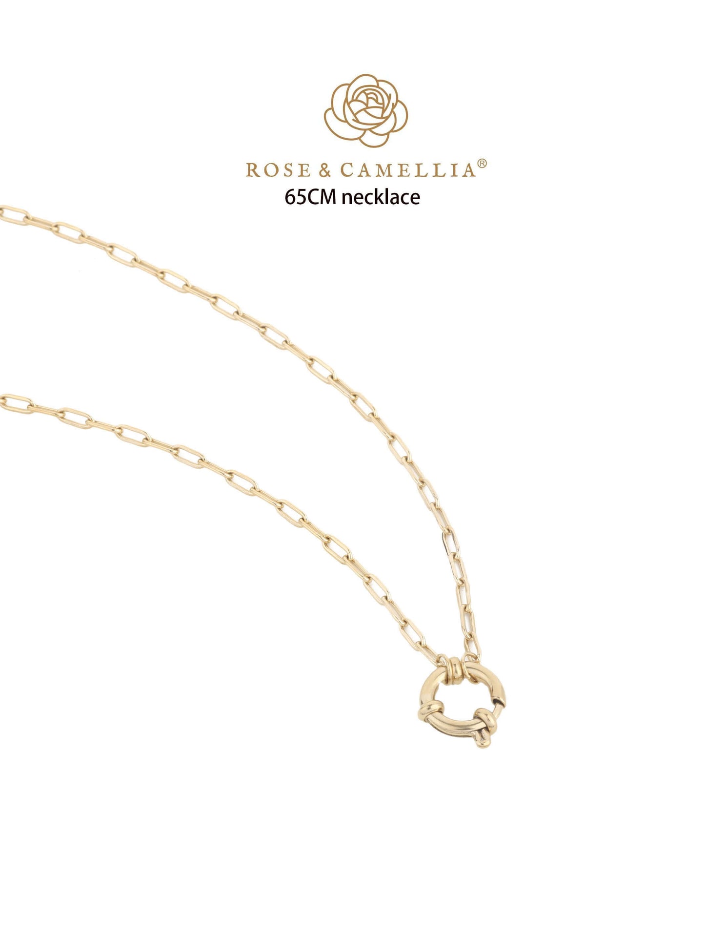 Sieraden Rose & Camellia Ketting, goud, YOUR Collectie