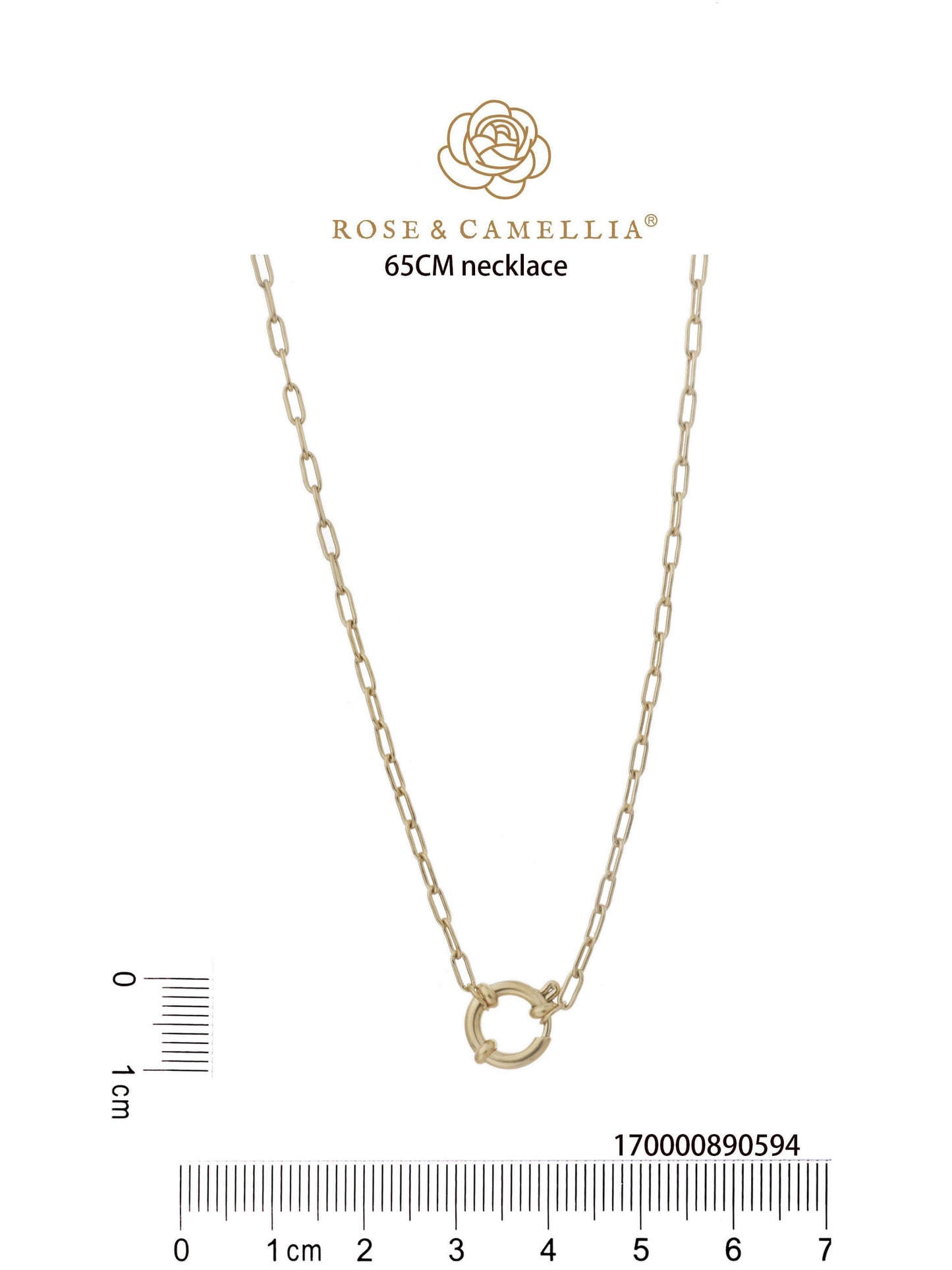 Sieraden Rose & Camellia Ketting, goud, YOUR Collectie