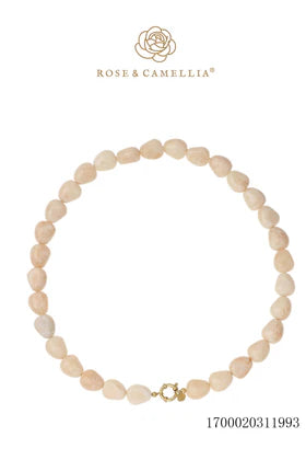 Rose & Camillia, Chunky Ketting,Creme