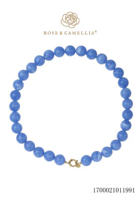 Rose & Camillia, Chunky Ketting, Blauw