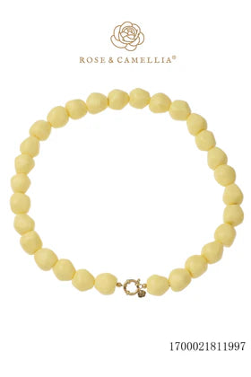 Rose & Camillia, Chunky Ketting, Geel