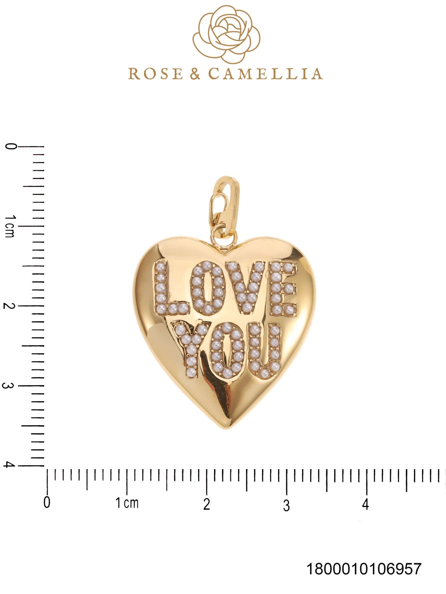 Sieraden Rose & Camellia Bedel , goud, YOUR Collectie