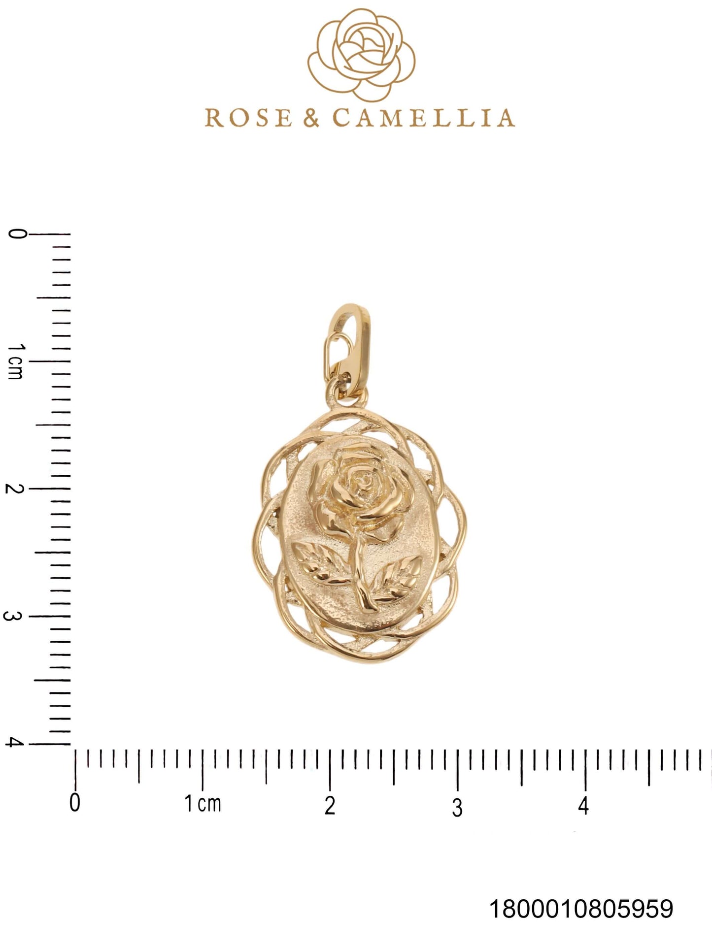Sieraden Rose & Camellia Bedel , goud, YOUR Collectie