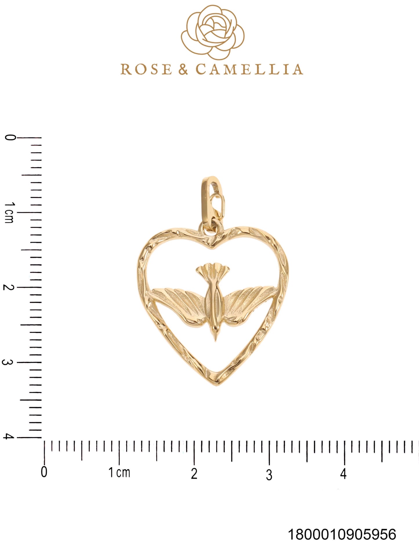 Sieraden Rose & Camellia Bedel , goud, YOUR Collectie