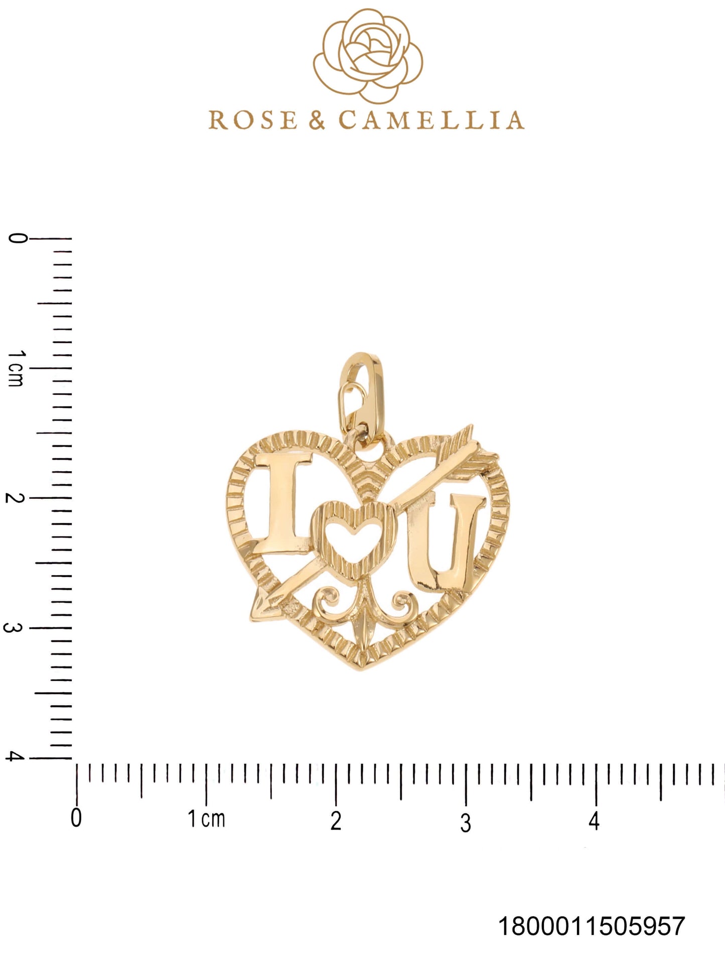 Sieraden Rose & Camellia Bedel , goud, YOUR Collectie