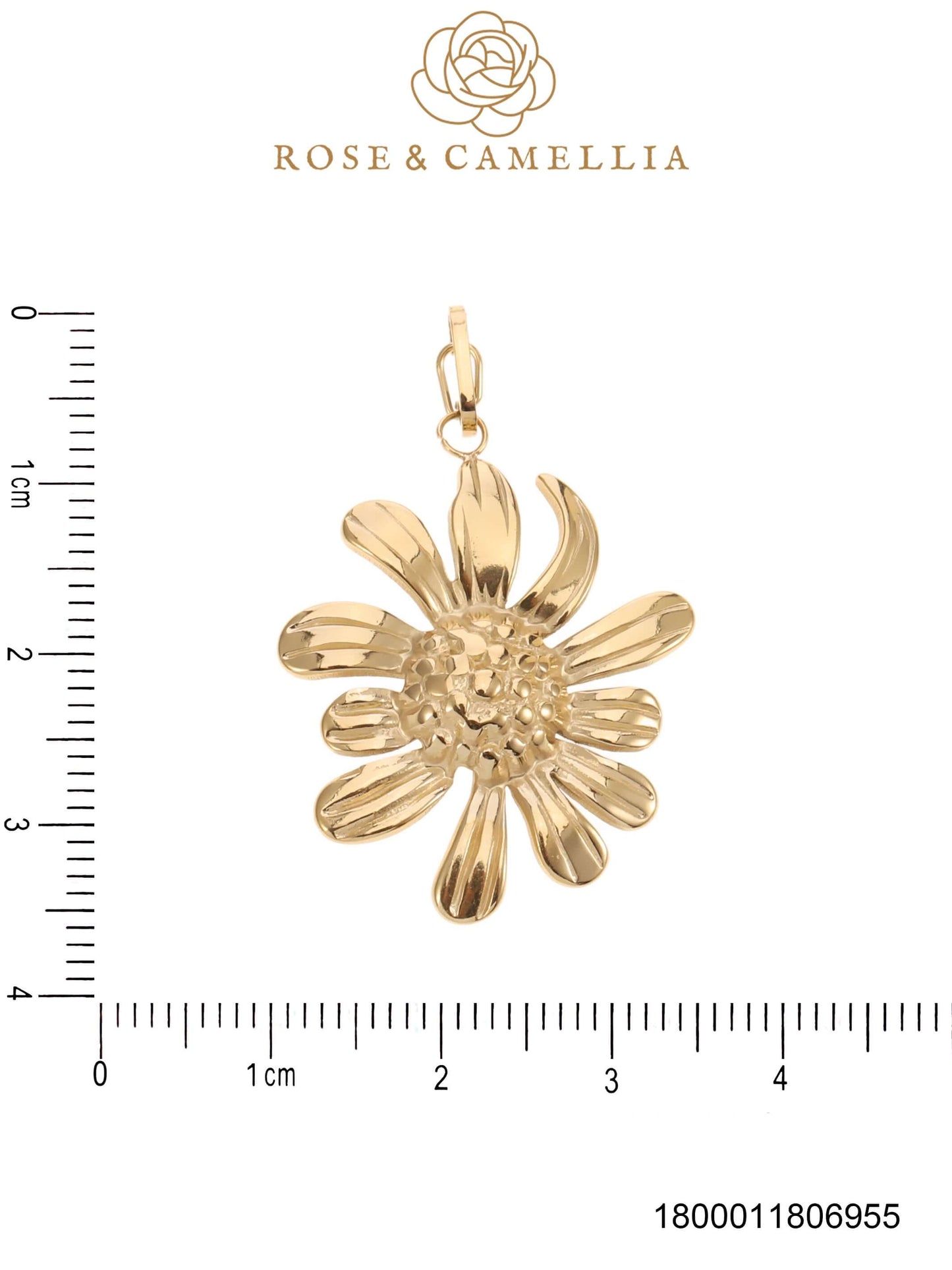Sieraden Rose & Camellia Bedel , goud, YOUR Collectie