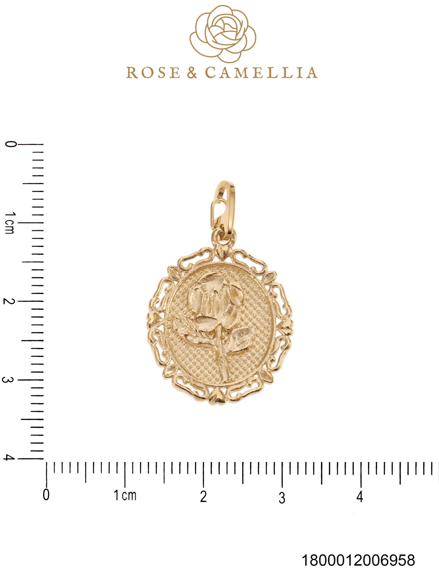Sieraden Rose & Camellia Bedel , goud, YOUR Collectie