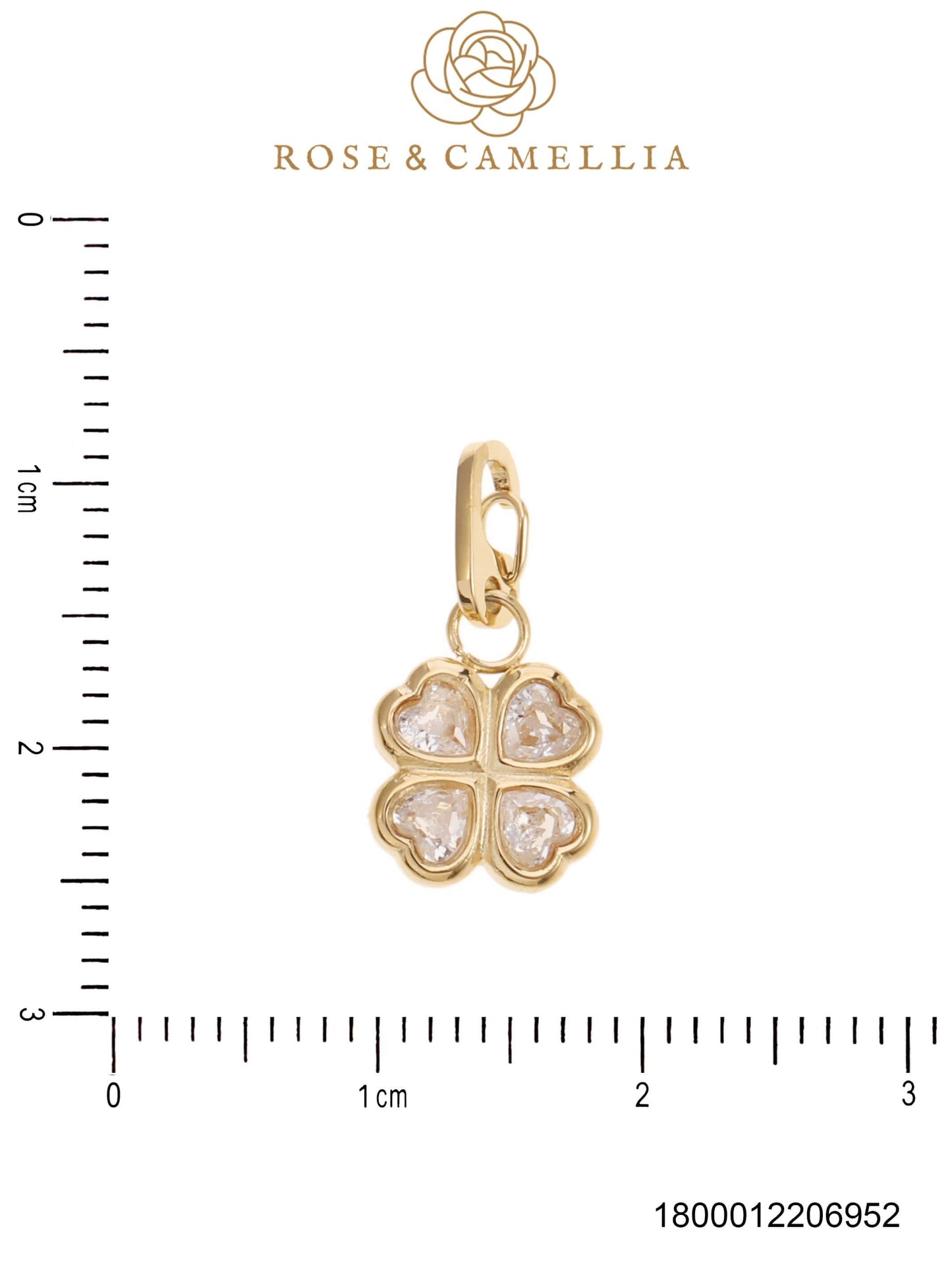 Sieraden Rose & Camellia Bedel , goud, YOUR Collectie