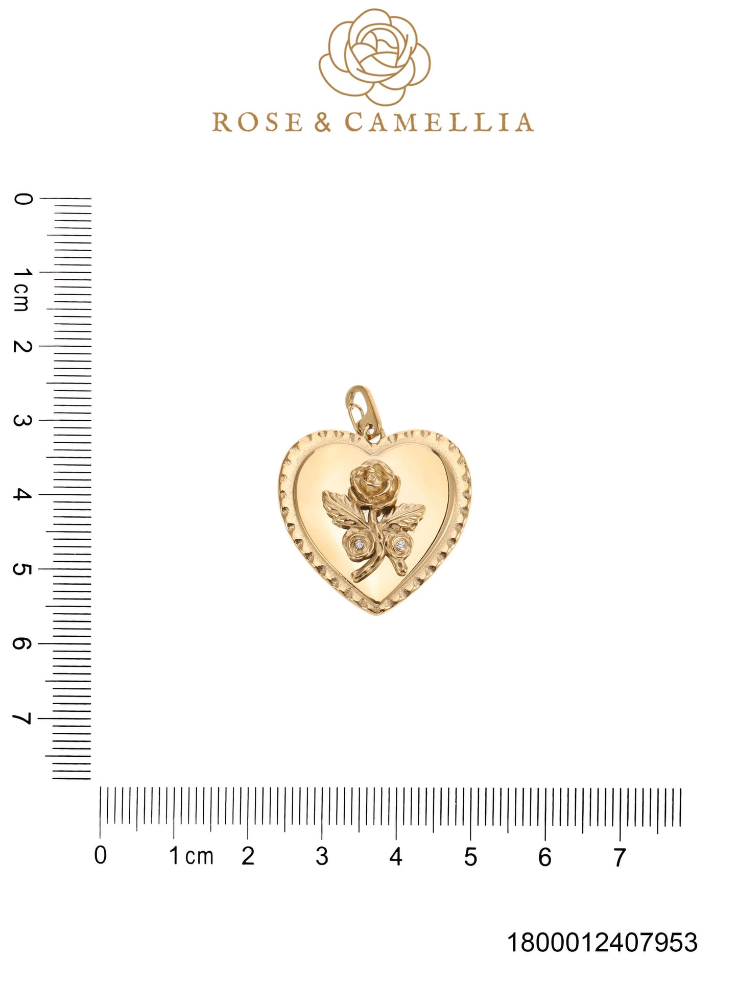 Sieraden Rose & Camellia Bedel , goud, YOUR Collectie
