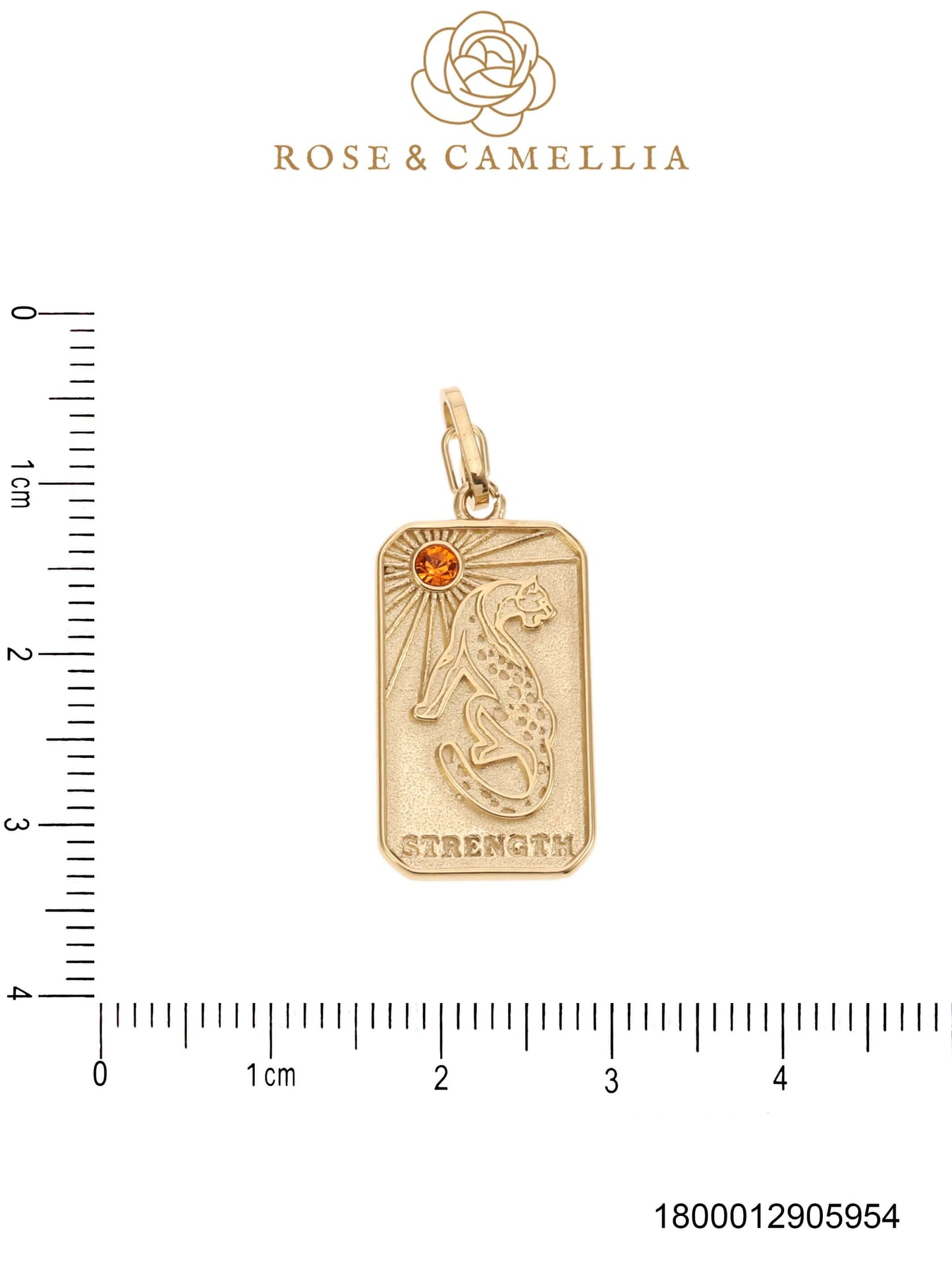 Sieraden Rose & Camellia Bedel , goud, YOUR Collectie