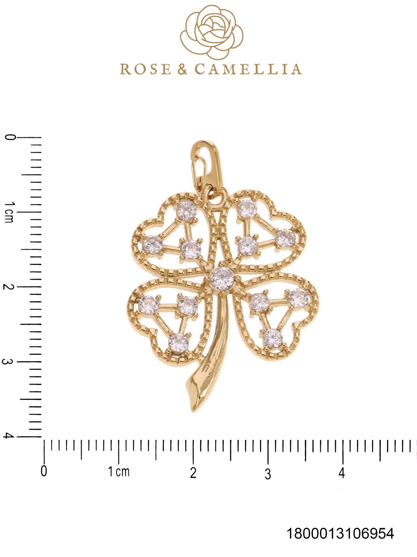Sieraden Rose & Camellia Bedel , goud, YOUR Collectie