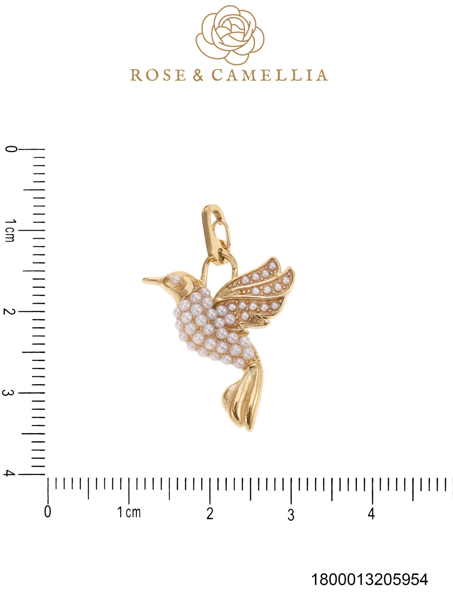 Sieraden Rose & Camellia Bedel , goud, YOUR Collectie
