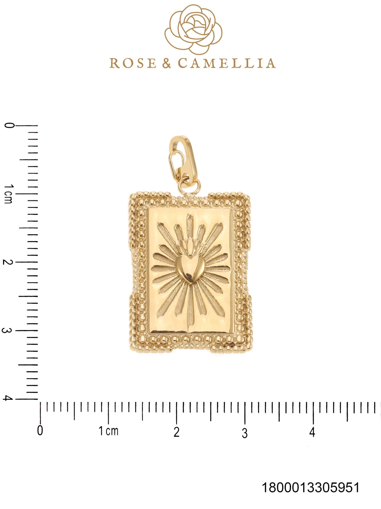 Sieraden Rose & Camellia Bedel , goud, YOUR Collectie