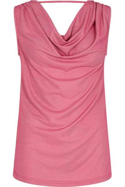 Freequent GLIT Top. Moonbeam, Cappucino, Schwarz, Fuchsia, Pink
