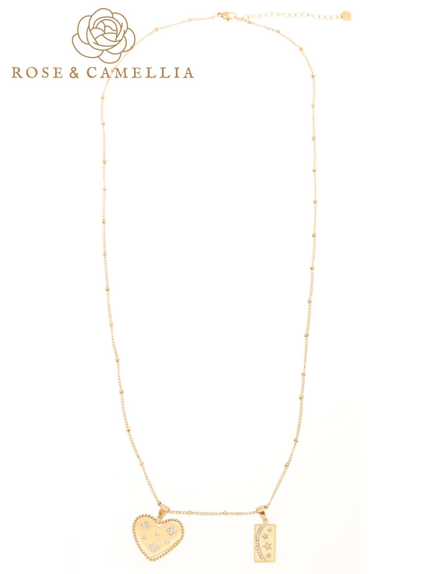 Schmuck Rose & Camellia Halskette