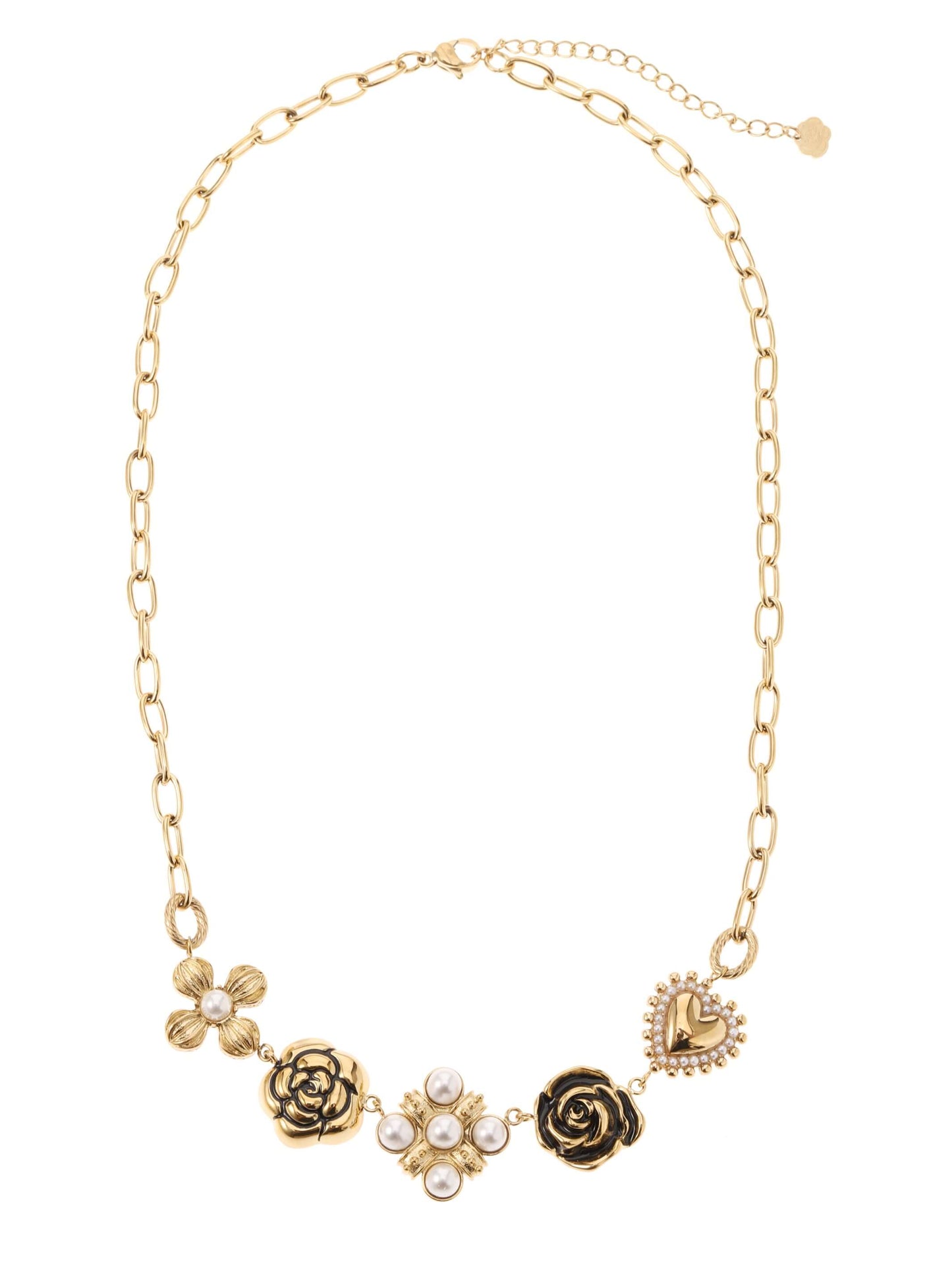 Schmuck Rose & Camellia Halskette