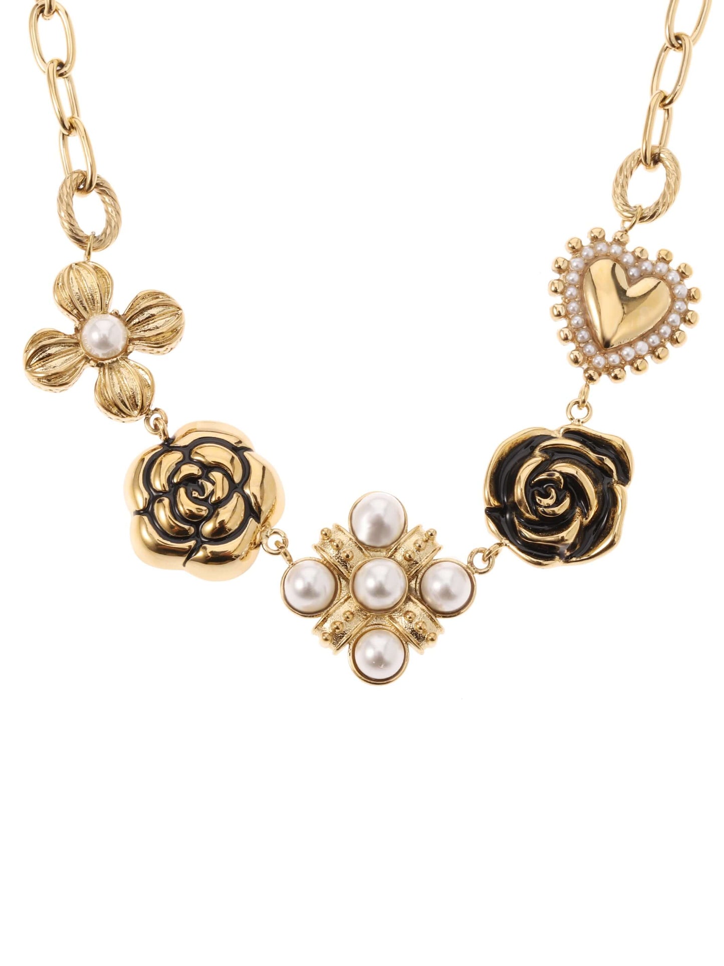 Schmuck Rose & Camellia Halskette