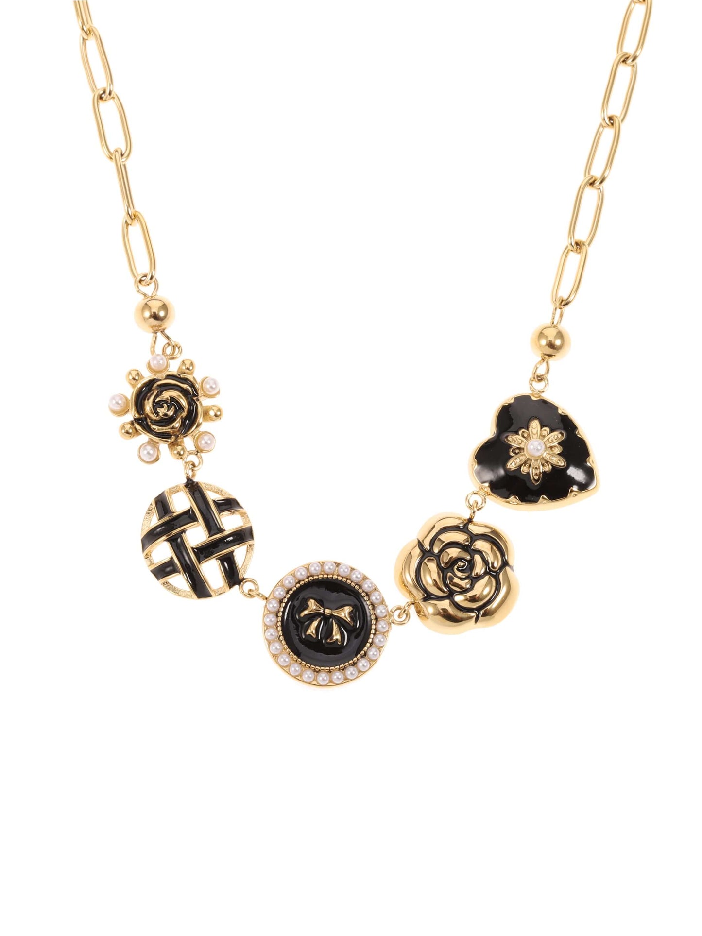 Schmuck Rose & Camellia Halskette