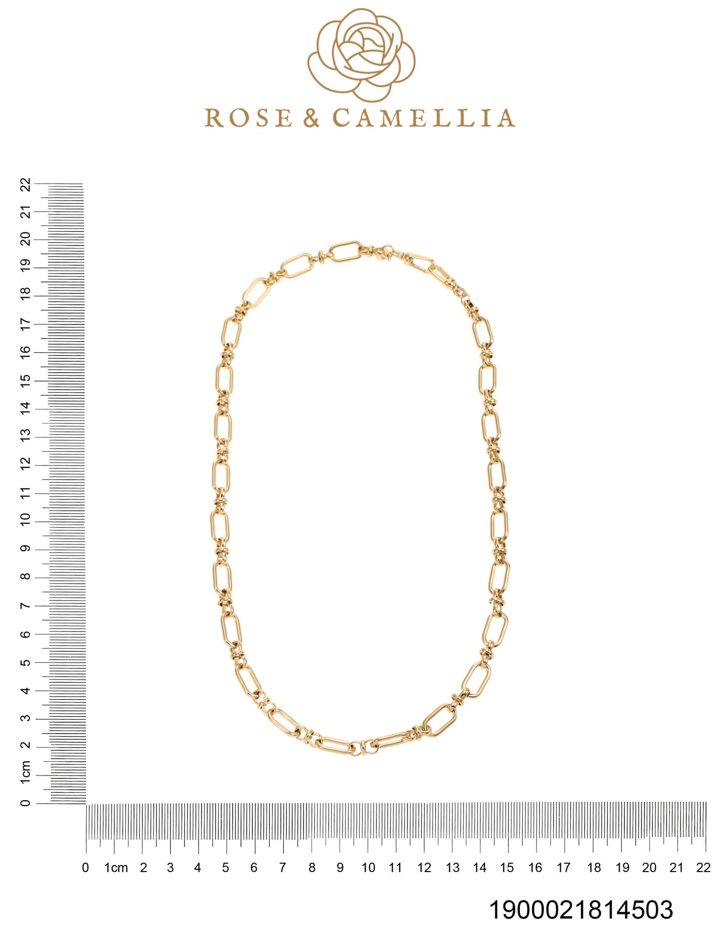 Sieraden Rose & Camellia Ketting, goud, YOUR Collectie