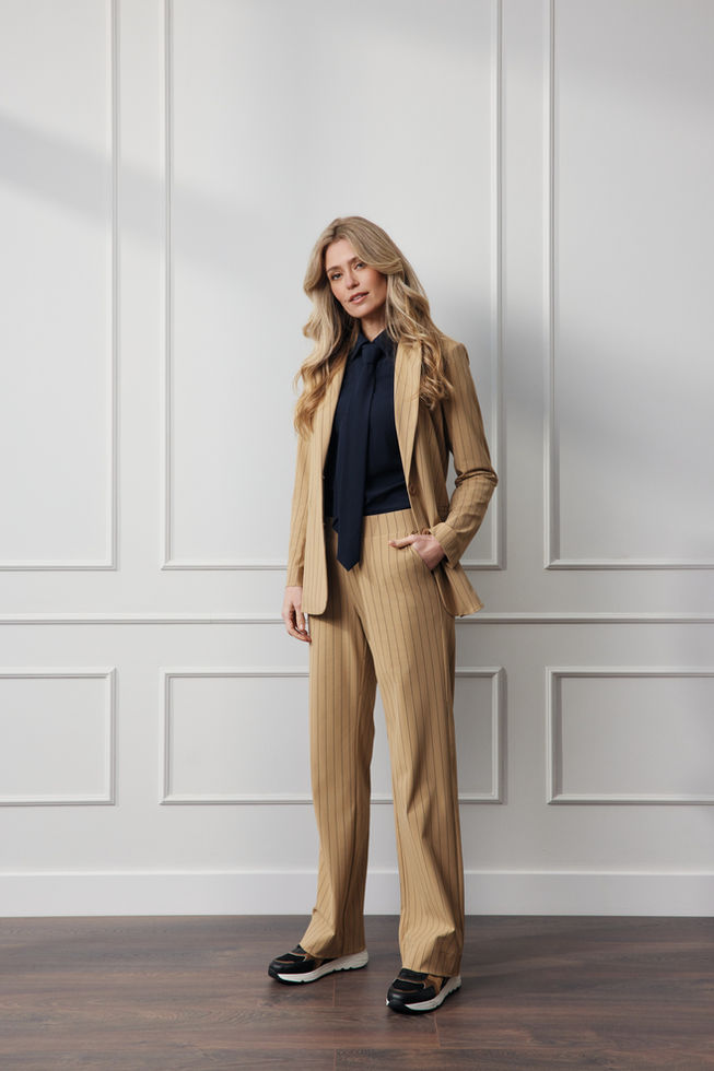 Lady Day Gilet, VIVIENNE, Kaitlyn Stripe