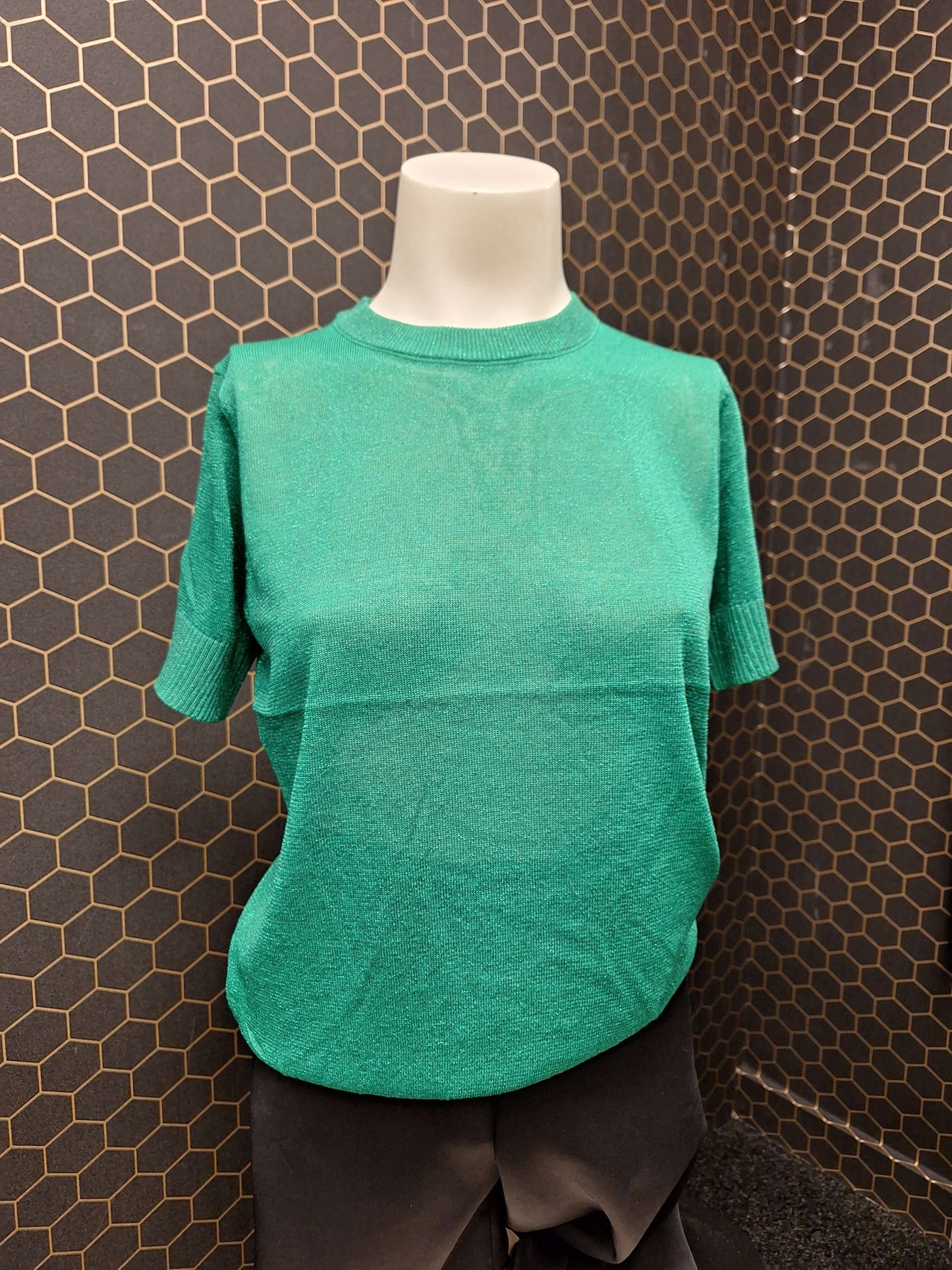 Glitter Top Groen