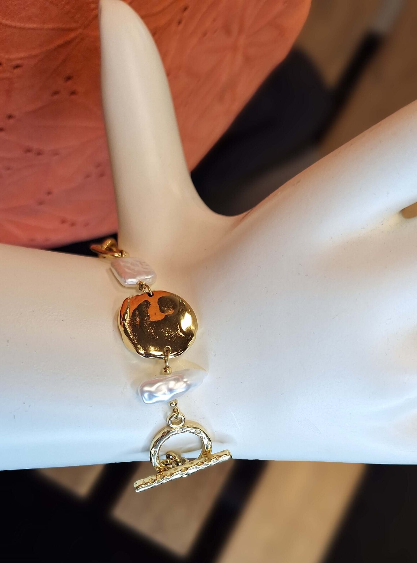 Roestvrij stalen Armband van Rose & Camellia