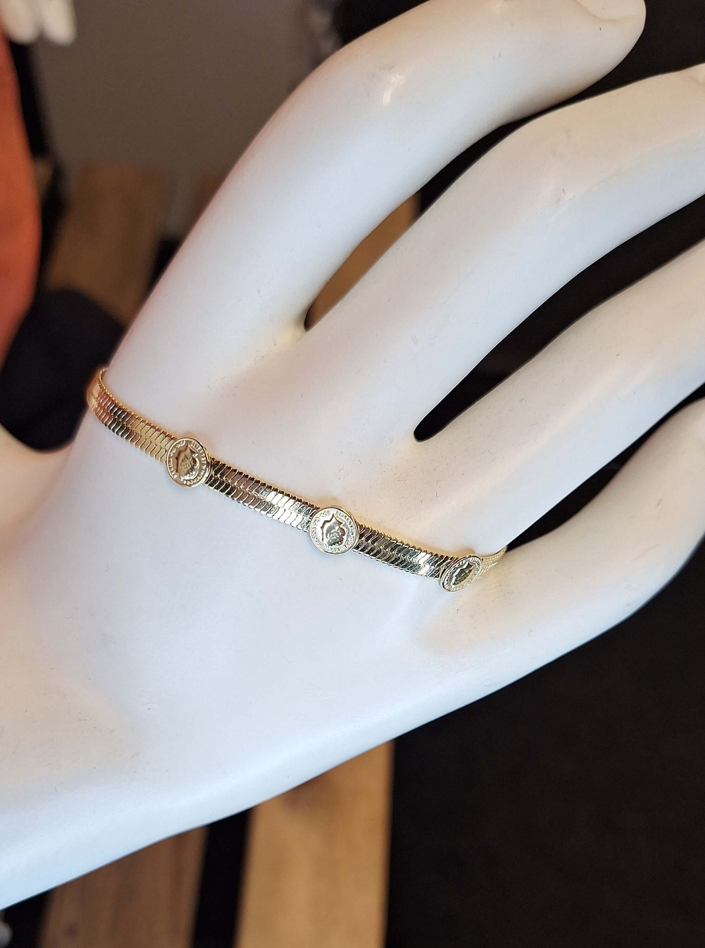 Roestvrij stalen Armband van Rose & Camellia