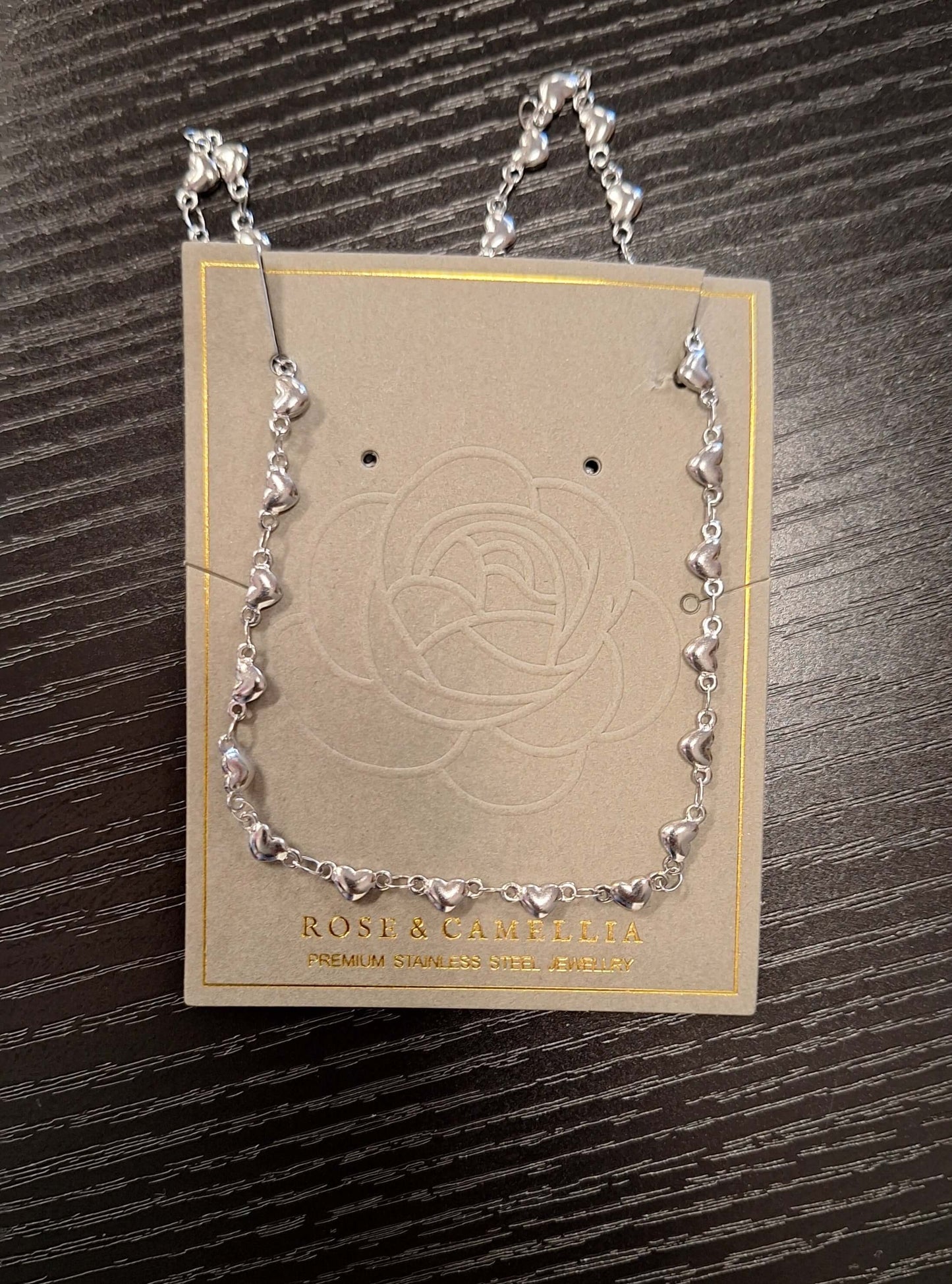 Sieraden Rose & Camellia Halsketting Zilver