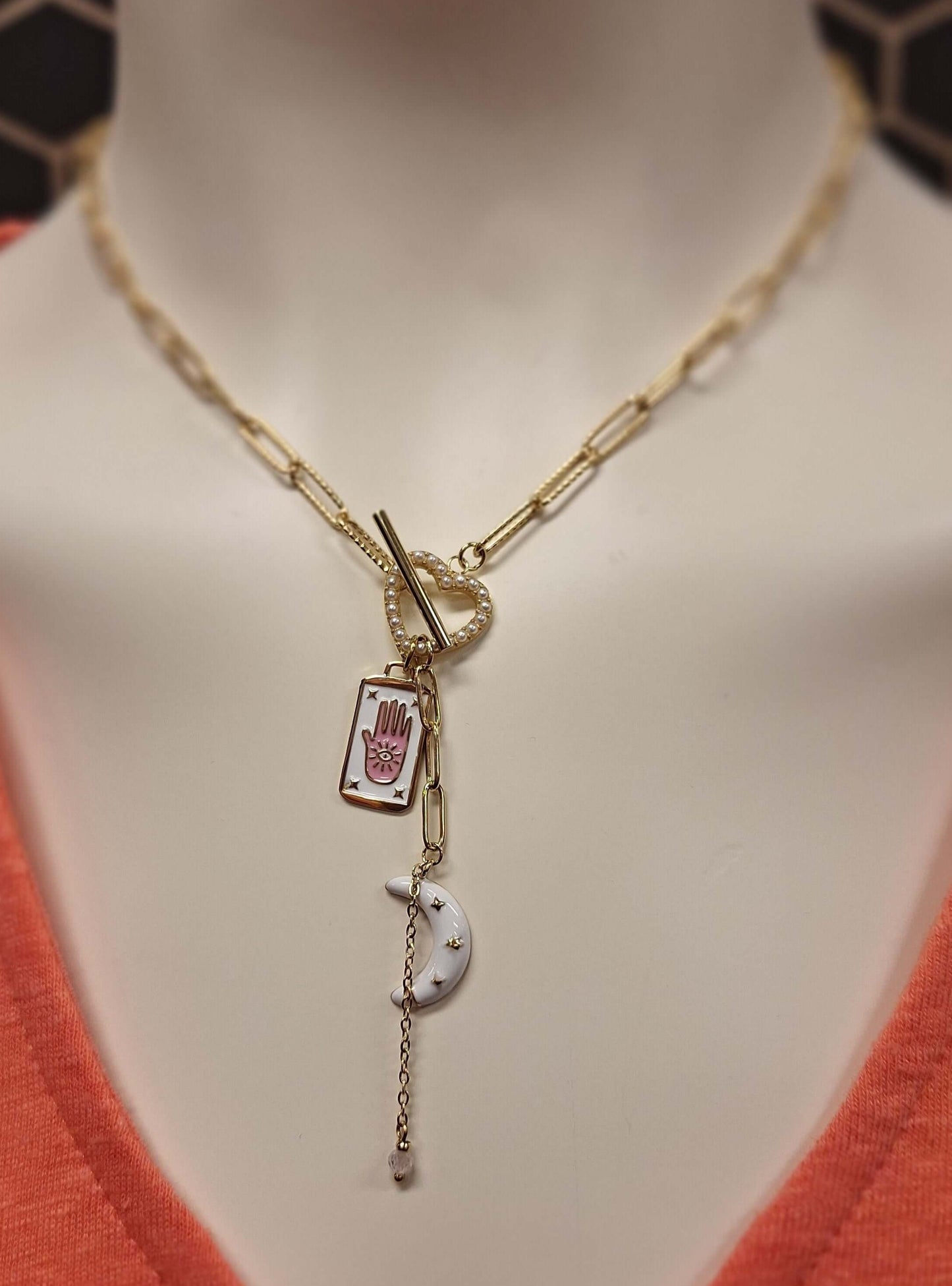 Schmuck Rose & Camellia Halskette