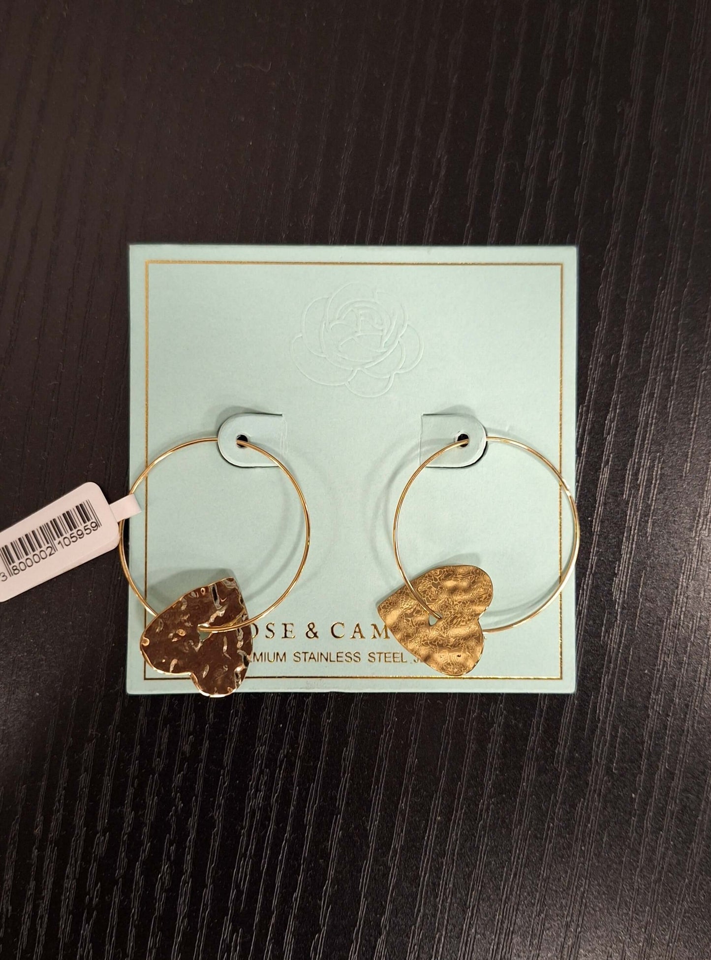 Rose & Camellia Ohrringe Gold
