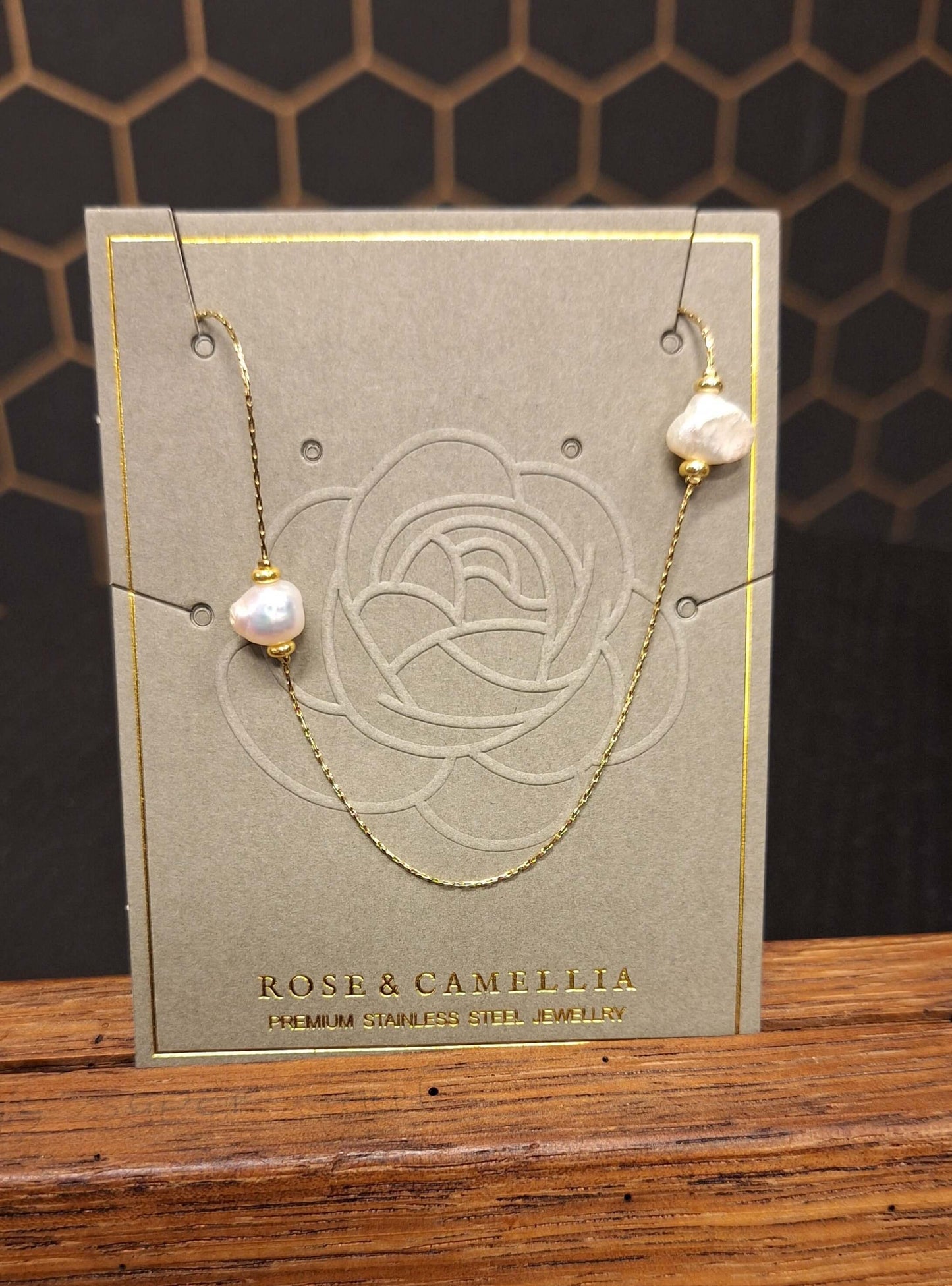 Schmuck Rose & Camellia Halskette