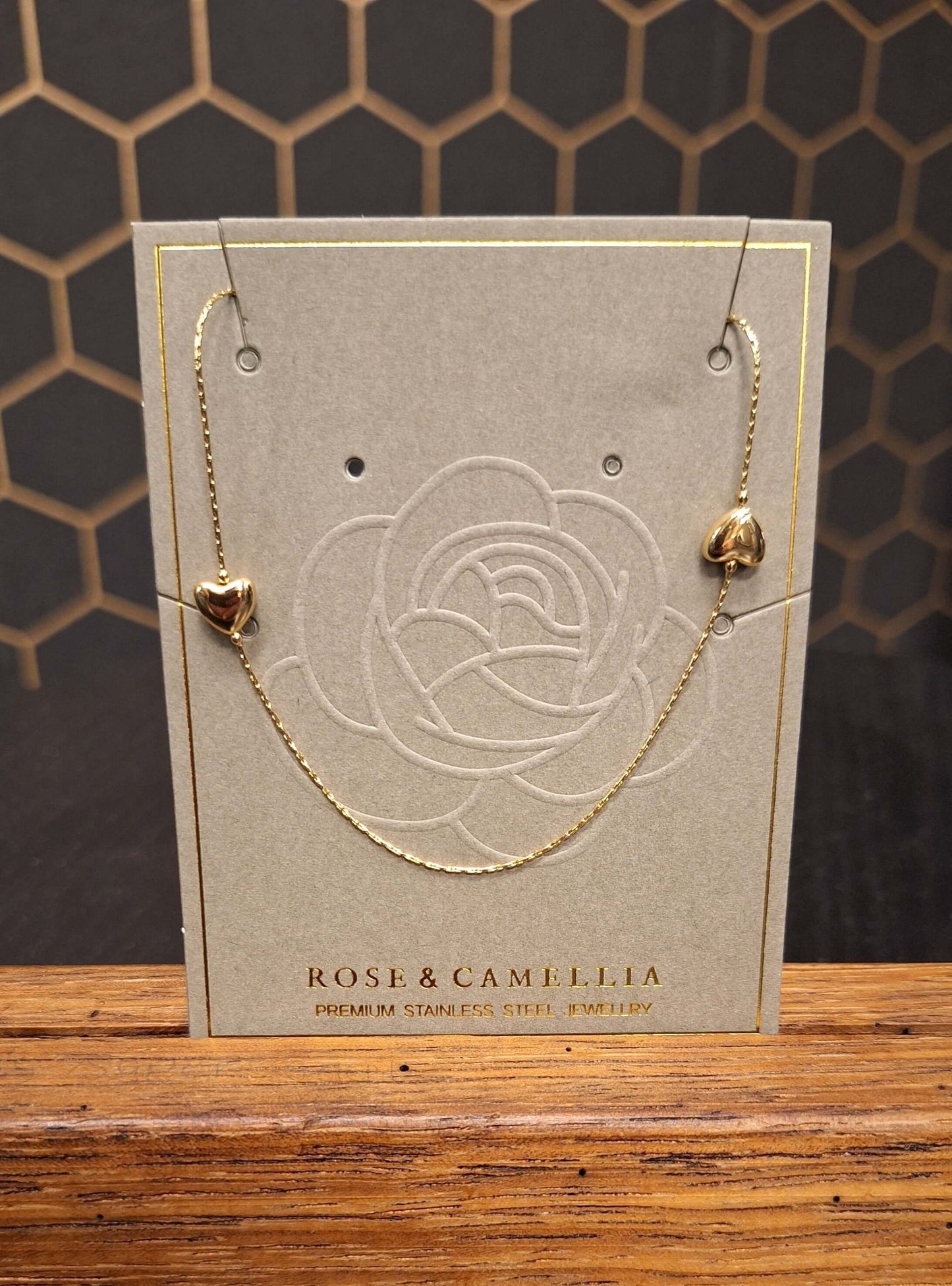 Schmuck Rose & Camellia Halskette