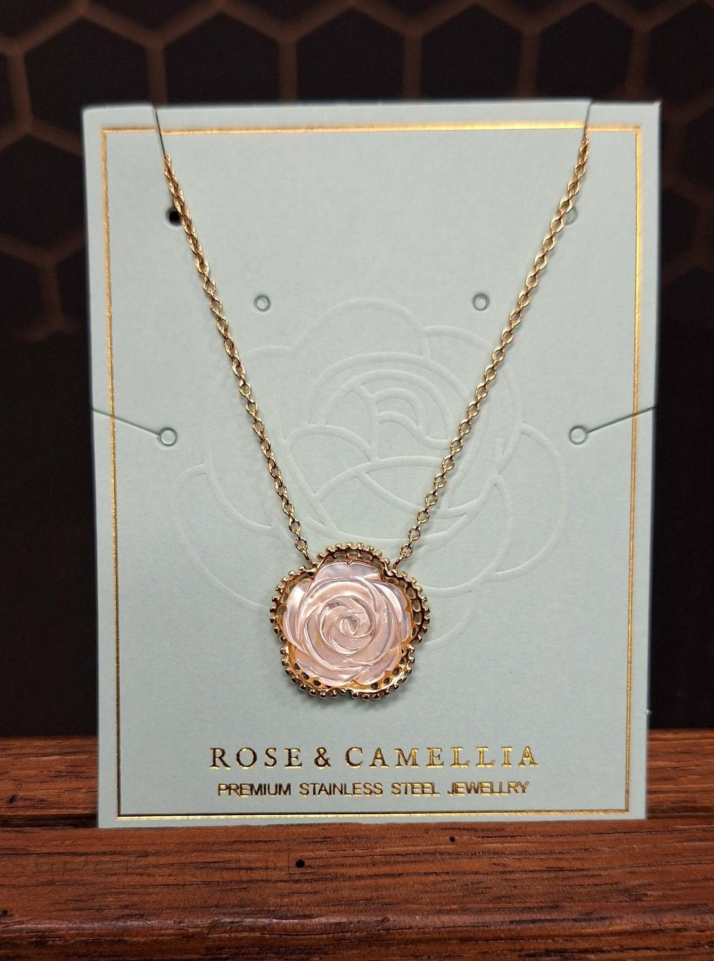 Schmuck Rose & Camellia Halskette