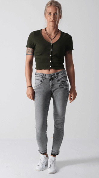 Miracle Of Denim Jeans SUZY Skinny Rocky Grey