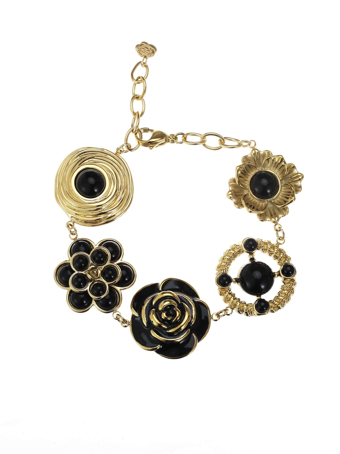 Schmuck Rose & Camellia Armband Gold