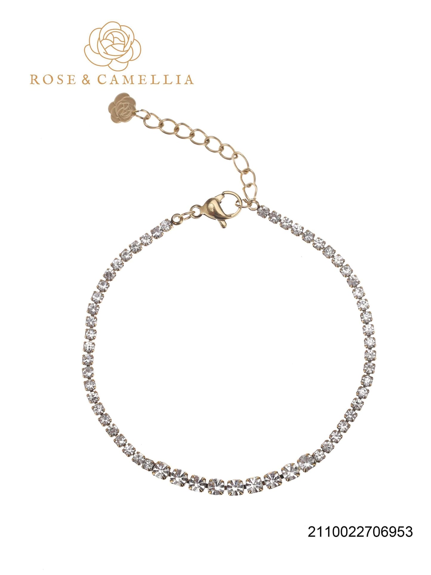 Schmuck Rose & Camellia Armband Gold