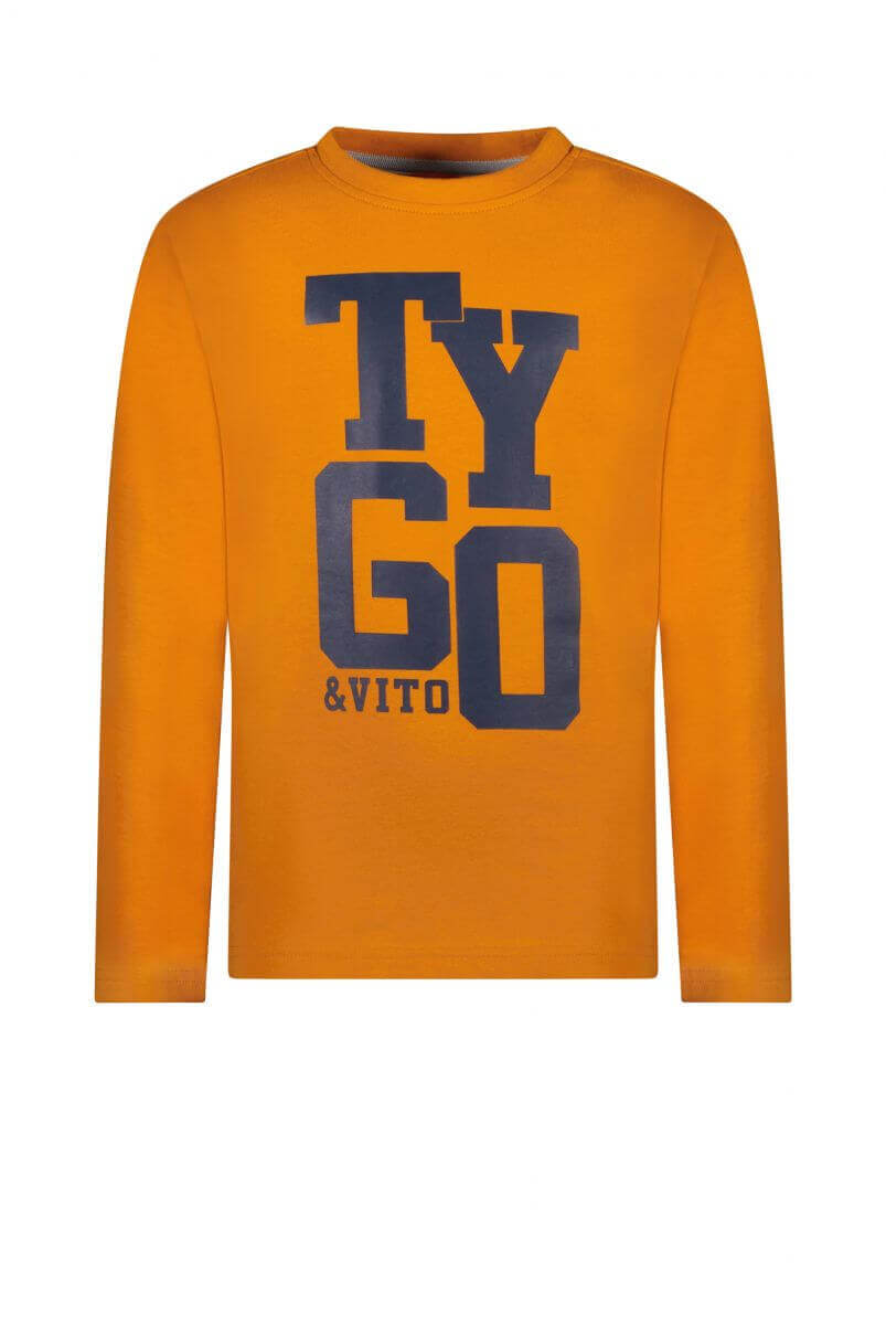 TYGO&vito Jungen Langarmshirt DANIO Warm Yellow