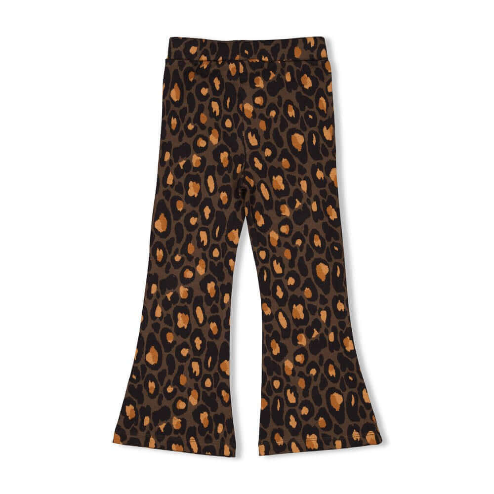 Jubel Color Me Panther Flared Broek D Bruin