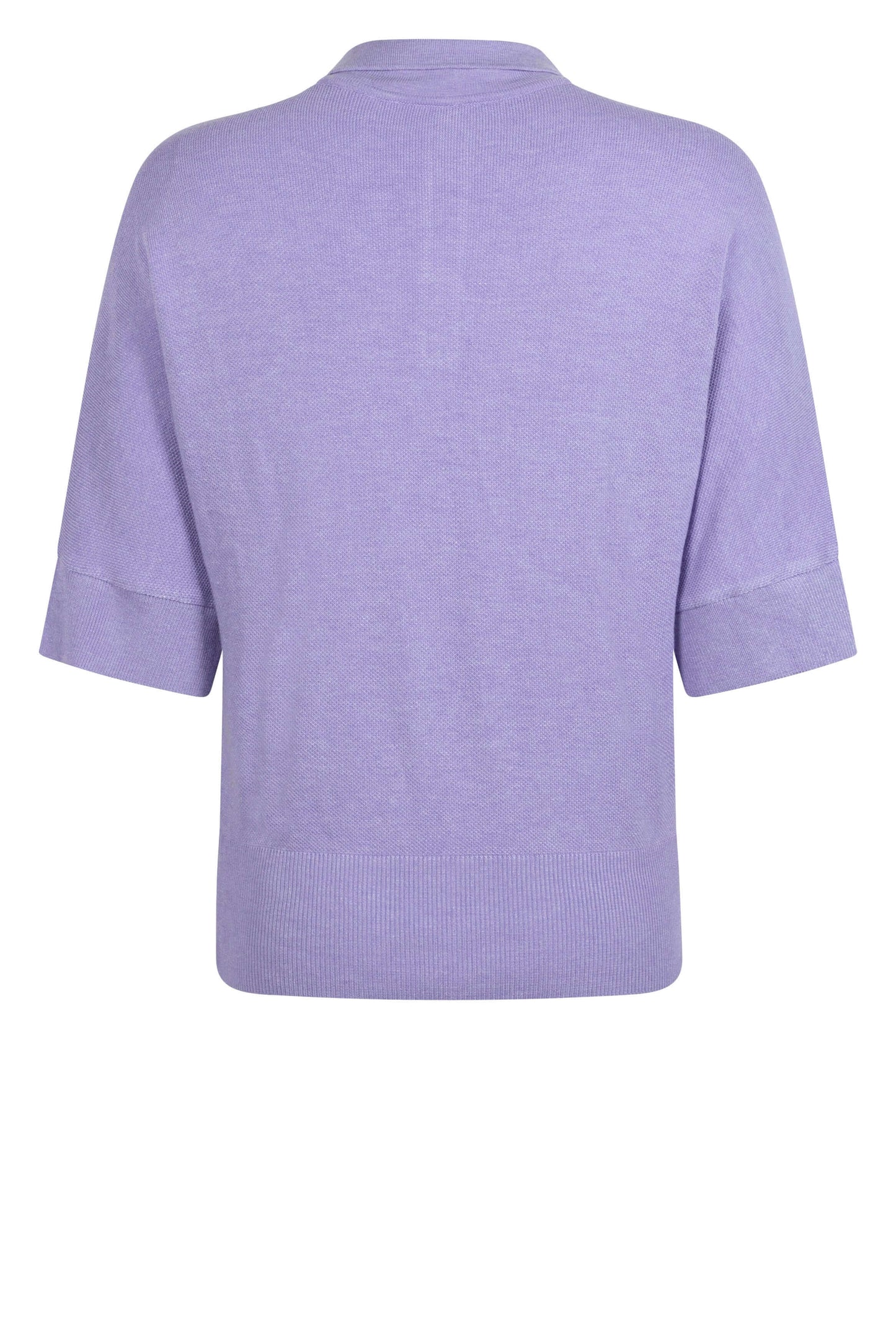 Zoso Knittes Polo Sweater Nanda Lilac