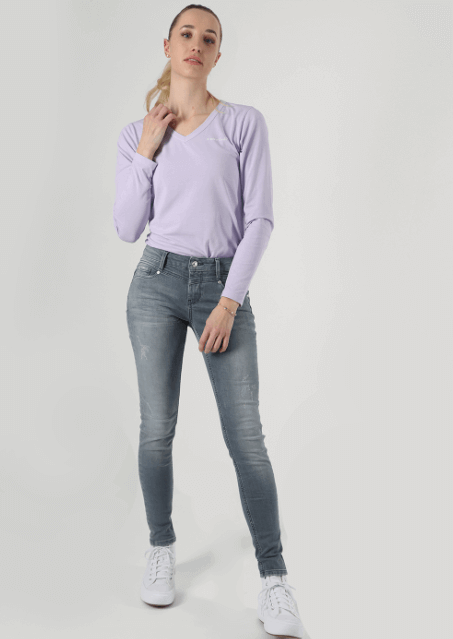 Miracle Of Denim ELLEN Skinny Fit Smooth Grey