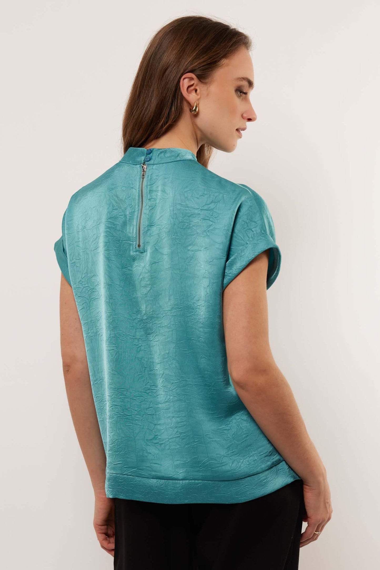 G-maxx Top KARLIEN, Arctic Blue