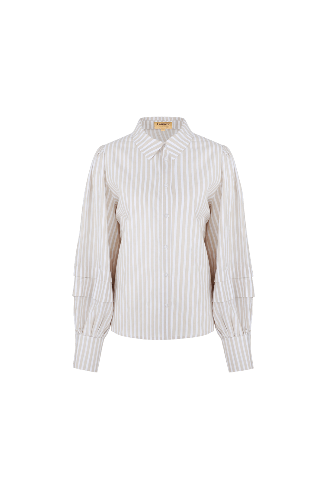 G-maxx Blouse SAMMM, Off white/ Sahara
