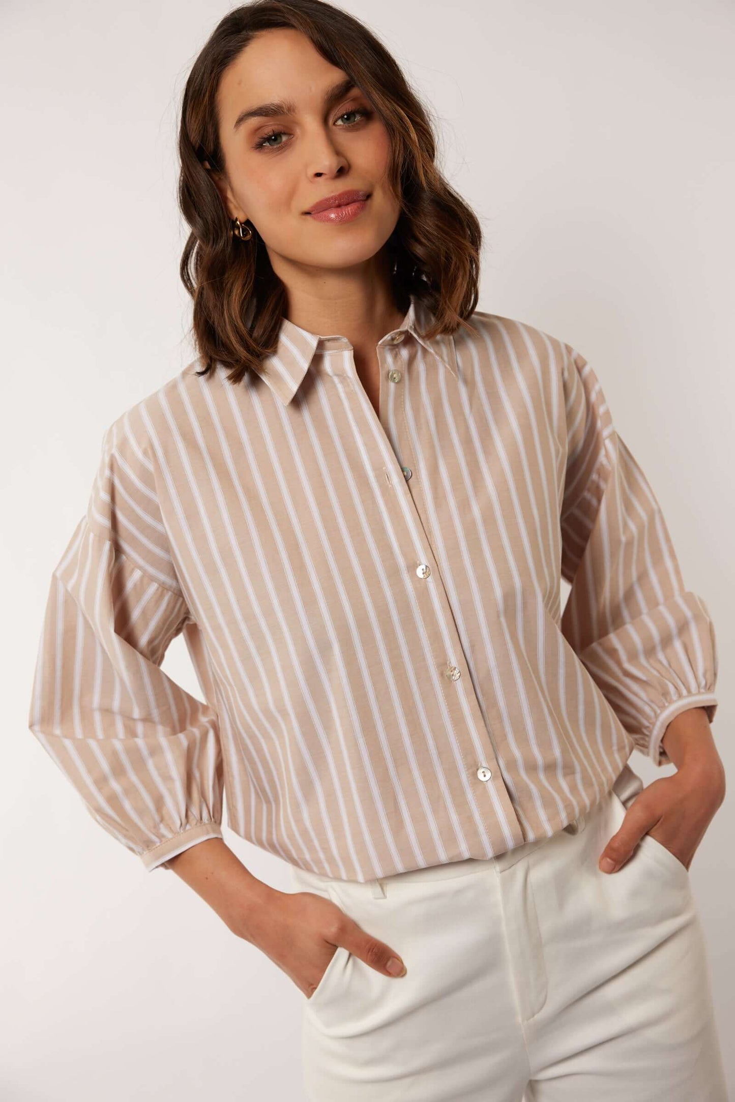 G-maxx Blouse CECILIA, Frappe