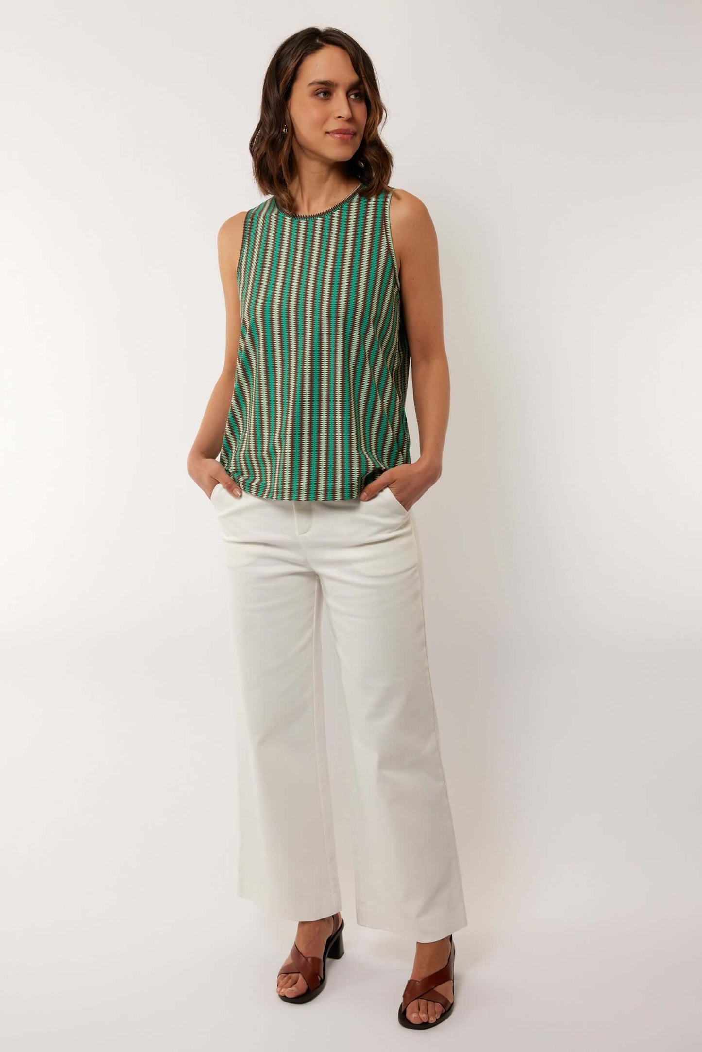 G-maxx Pants, MICHELA, Off white
